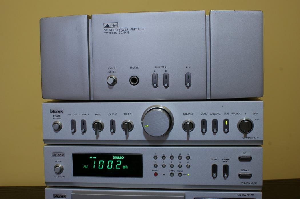 Zestaw Aurex SC-M15, SY-C15, ST-F15, PC-D15